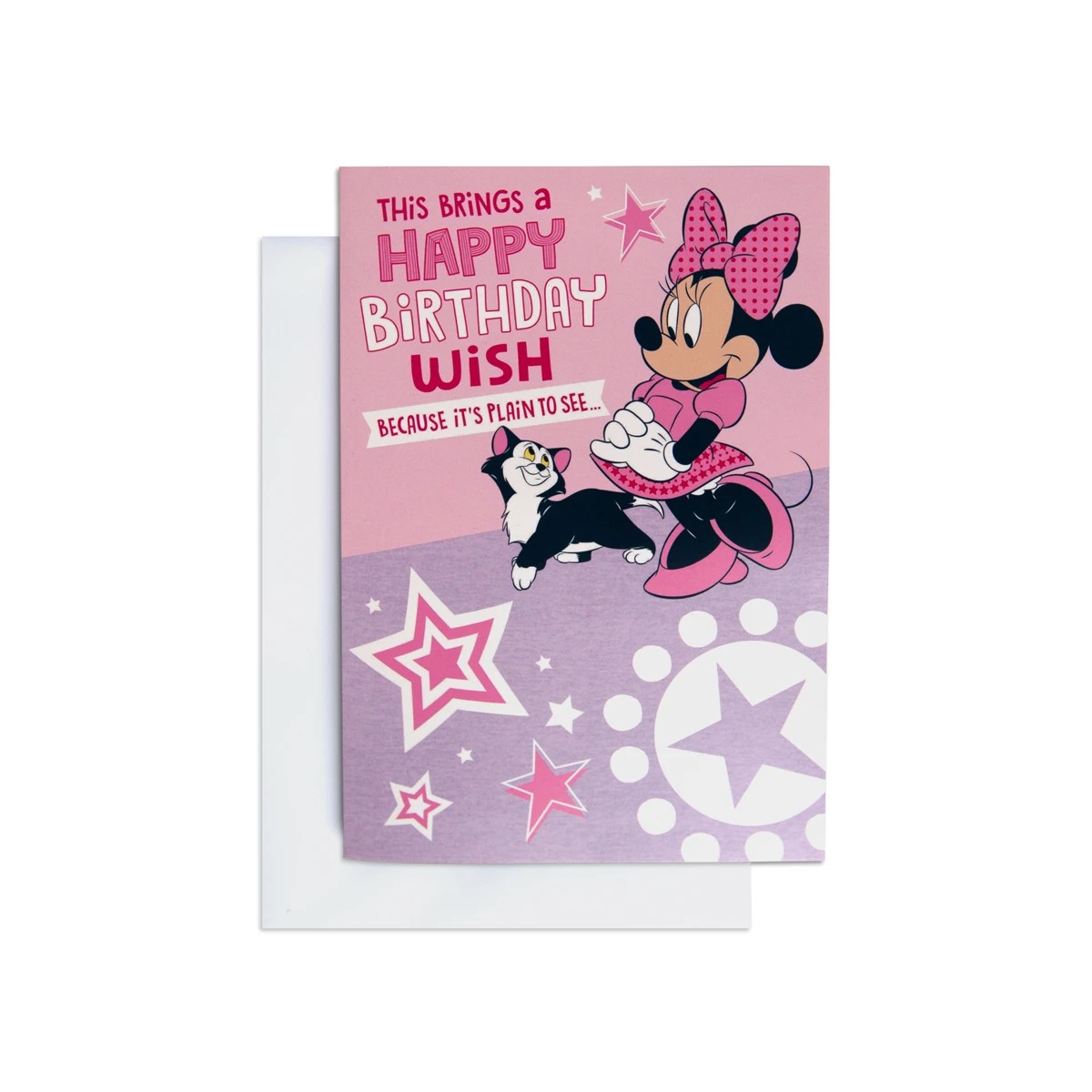 1 Hallmark Disney Interactive Birthday Card - Minnie Mouse and Figaro, 1 of 4
