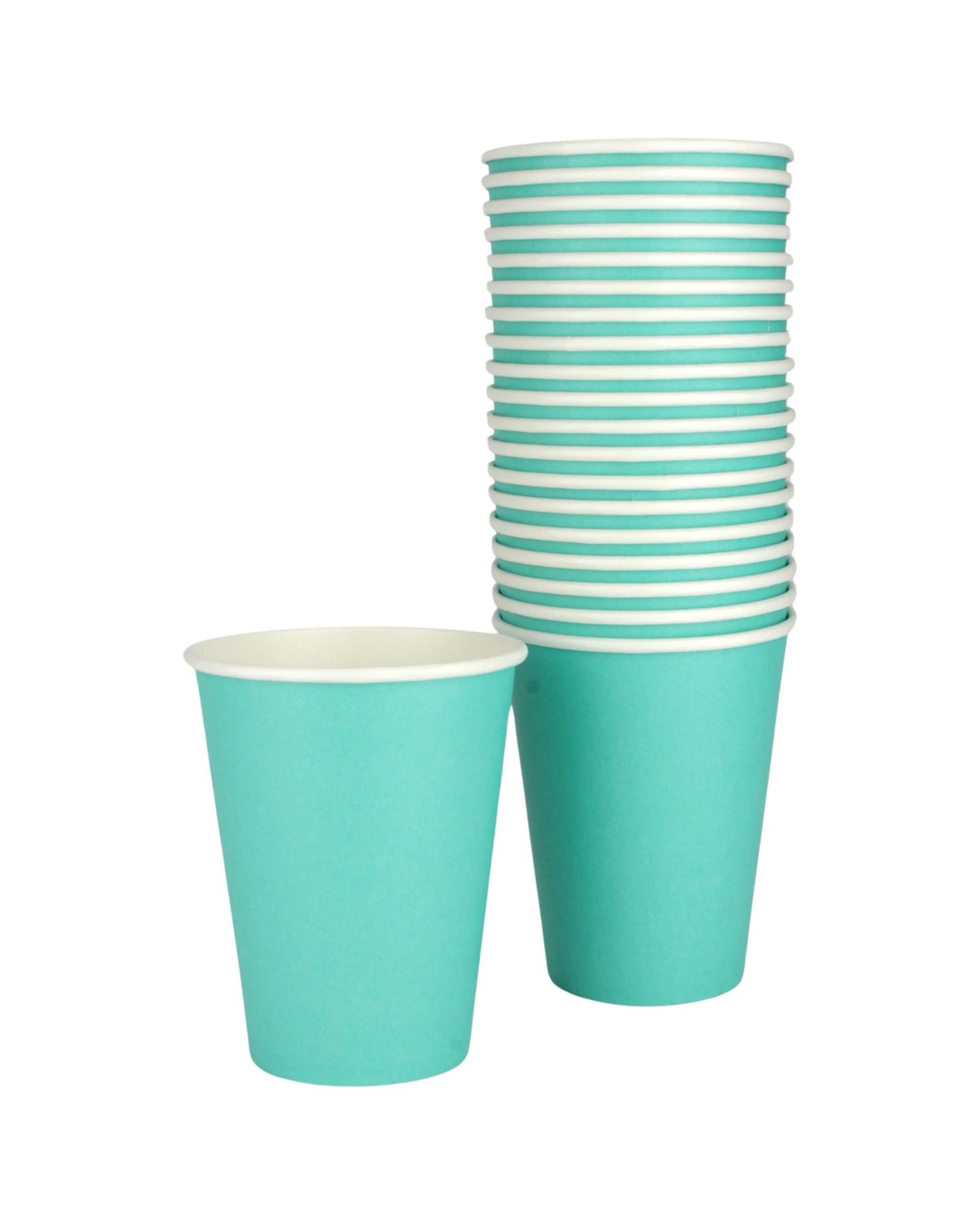 1 Amscan Inc. Robins Egg Paper Cups 354ml Pack of 20 - Blue, 1 of 3