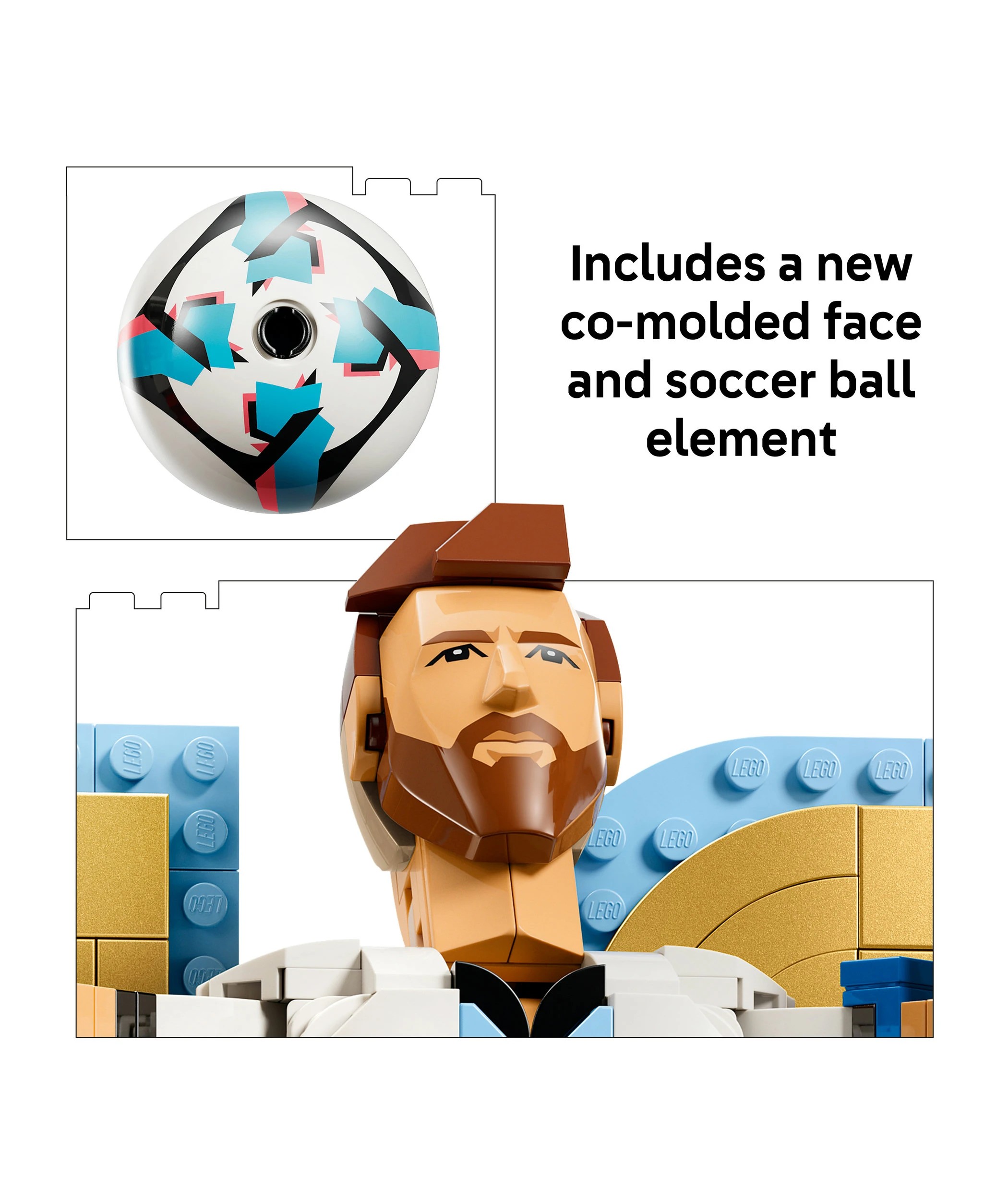 6 LEGO Editions Football Lionel Messi - Football Legend 43015, 6 of 10