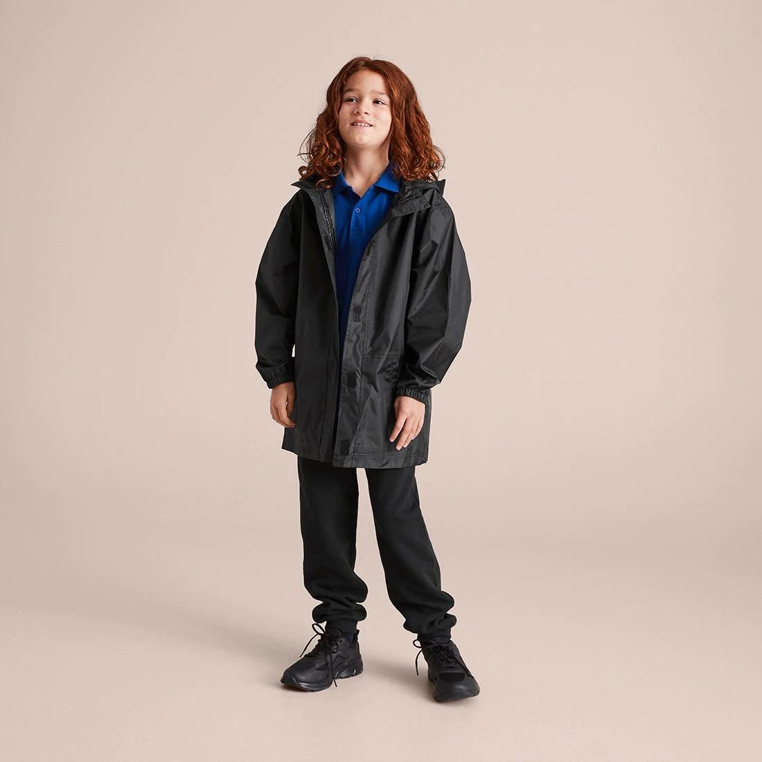 7 Target Kids Unisex Spray Jacket BLACK, 7 of 10