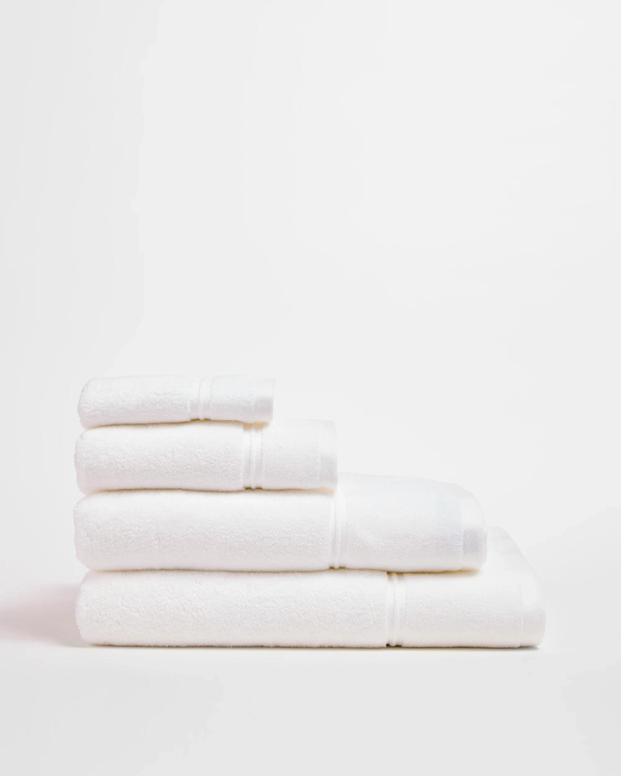 2 Target Luxury Egyptian Cotton Pile Bath Sheet - White, 2 of 3