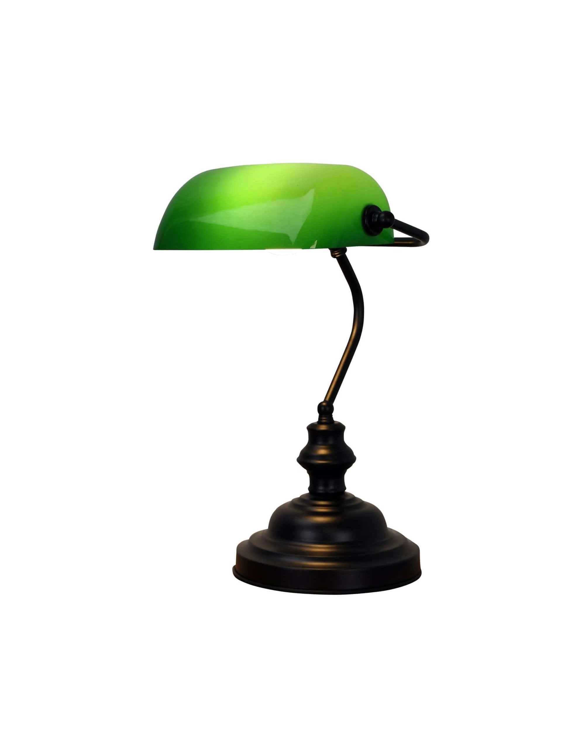 3 Oriel Lighting Bankers Touch Onoff Touch Lamp - Green, 3 of 3