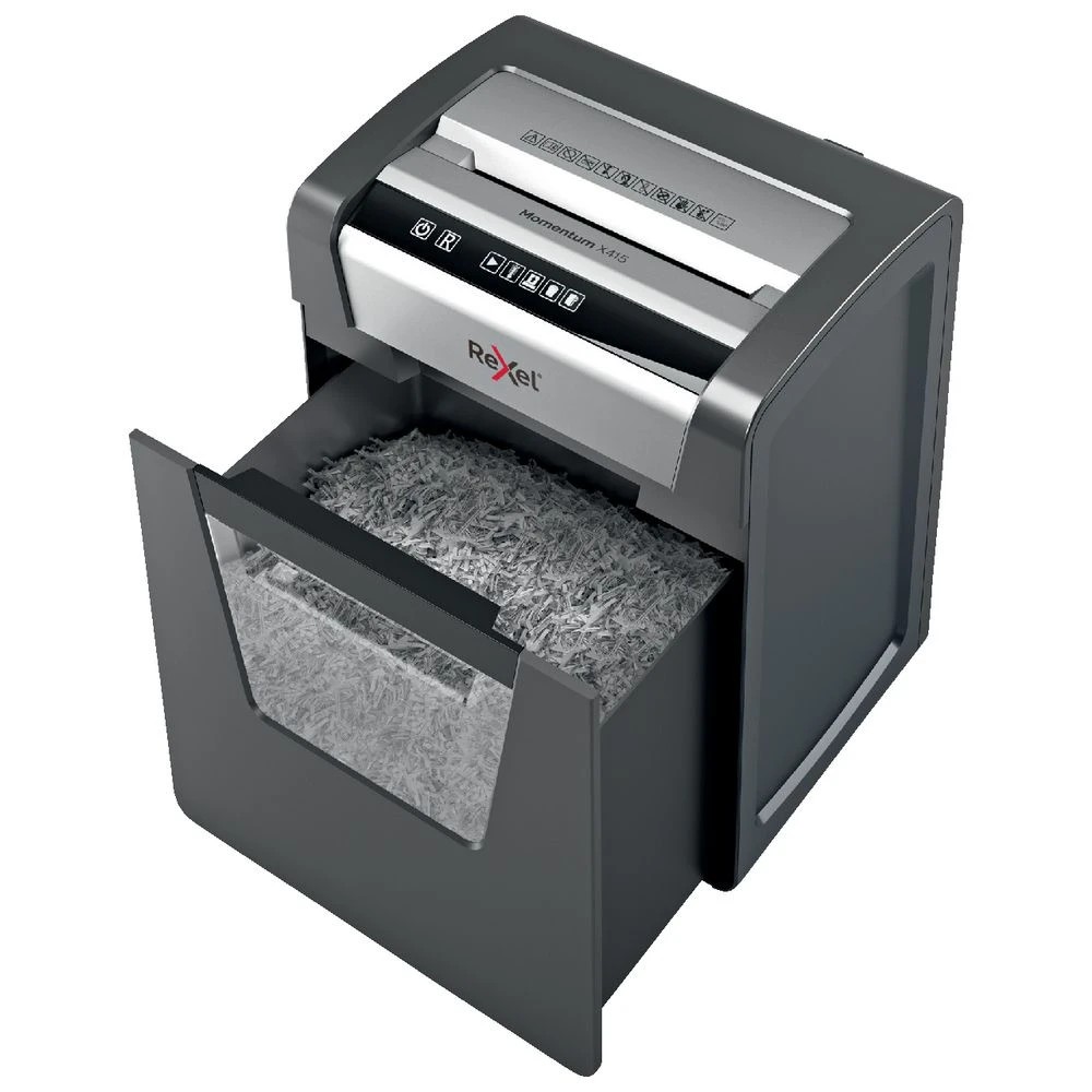 3 Rexel Momentum Cross Cut Shredder X415, 3 of 8