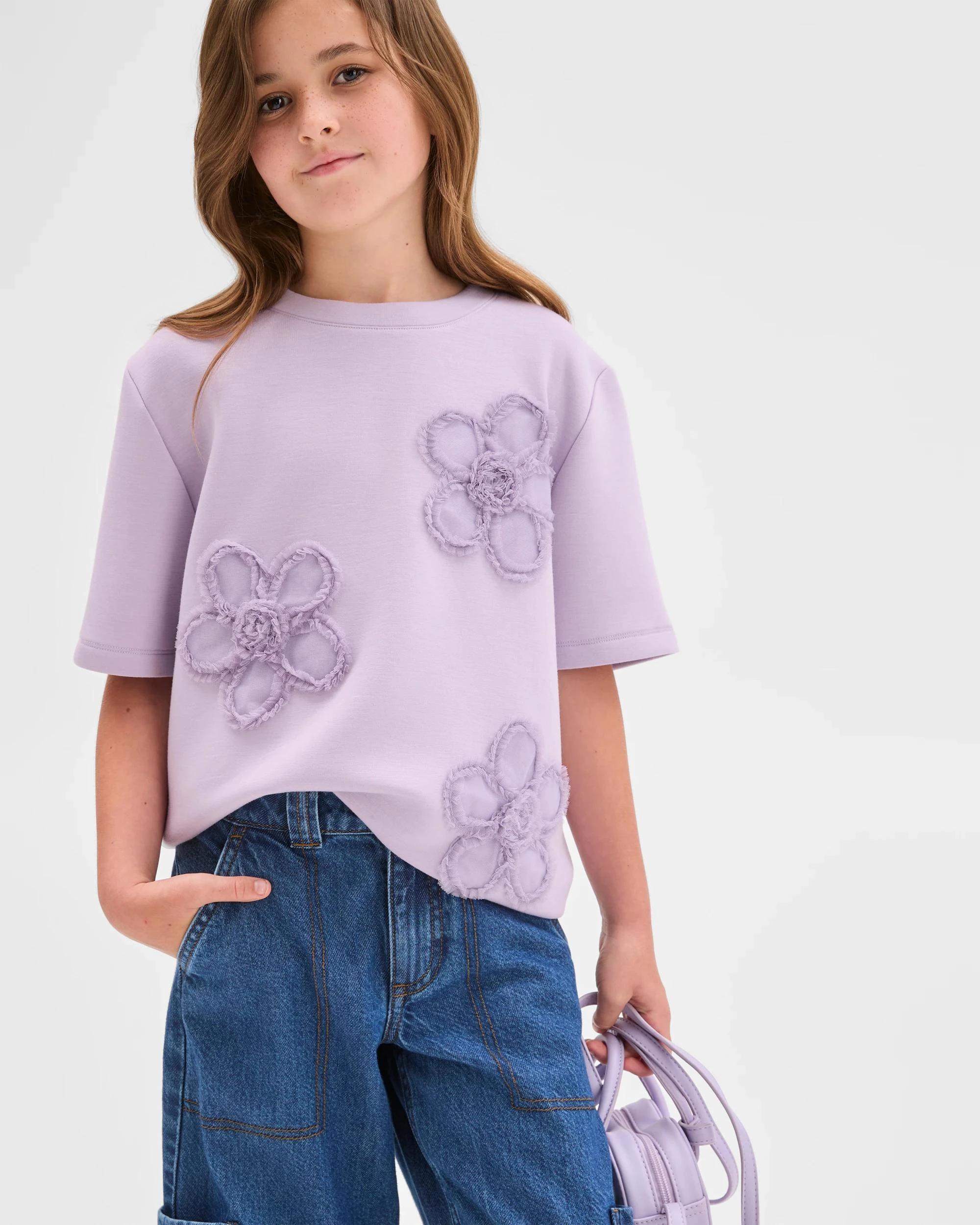 1 Target Kids Scuba Longline T-Shirt PURPLE, 1 of 7