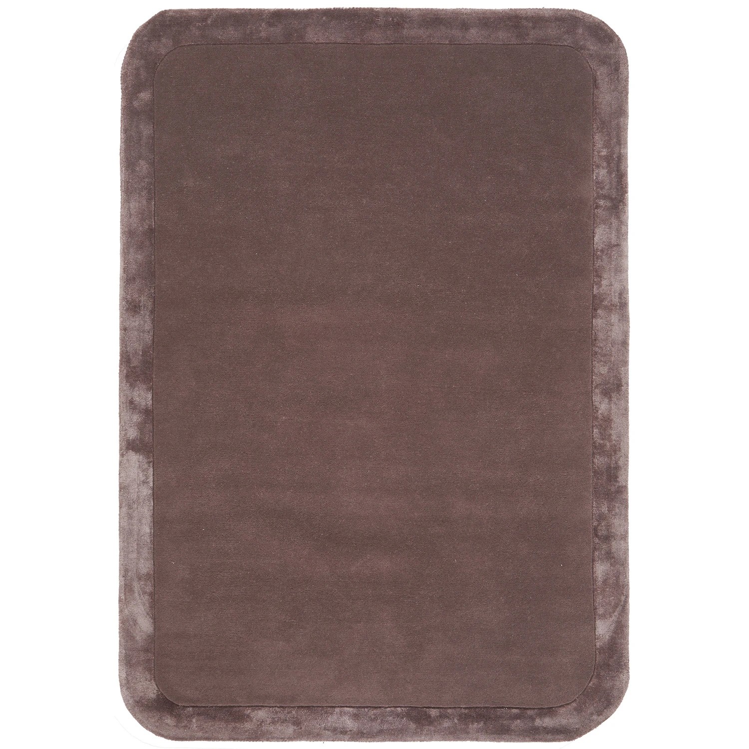 1 Common Ground Rugs Nexus 225x155cm - Medium Hand Tufted Wool Floor Rug - Purple, 1 of 7