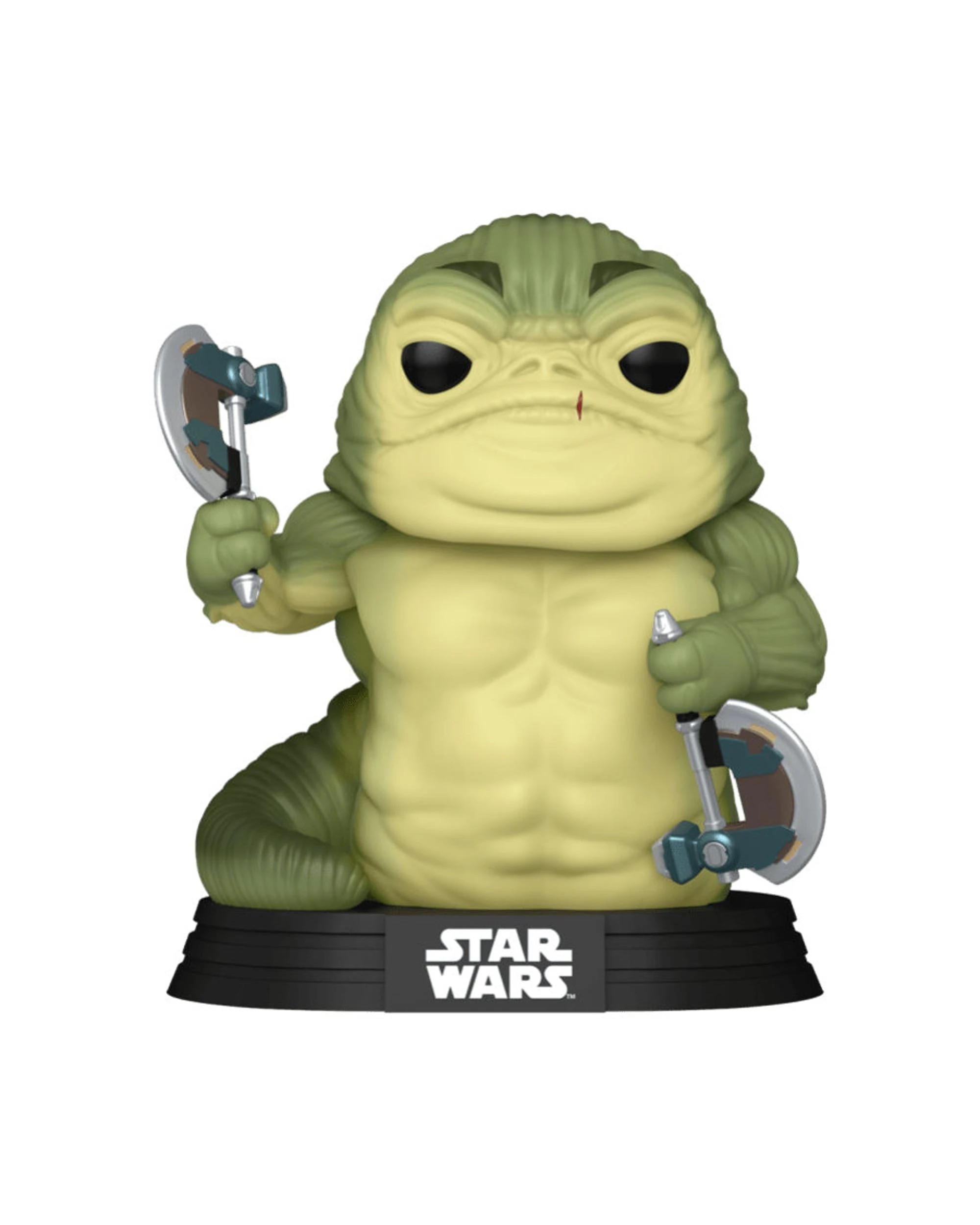 2 Star Wars The Mandalorian and Grogu Rotta The Hutt Glow In The Dark Funko POP! Vinyl, 2 of 3