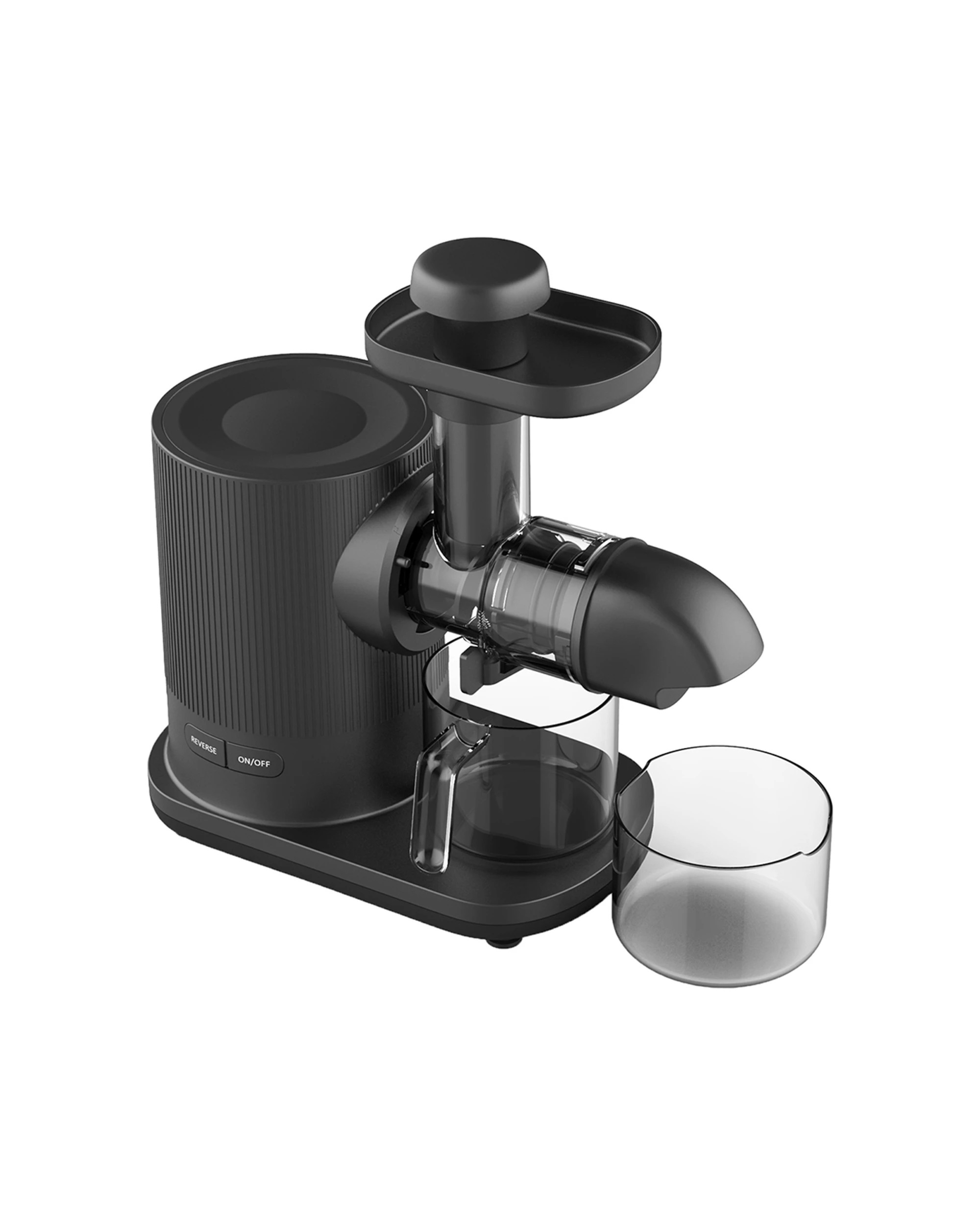 1 Lennox 36.5cm Cold Press Slow Juicer/fruit/juice Healthy Drink Maker 150w - Black, 1 of 9