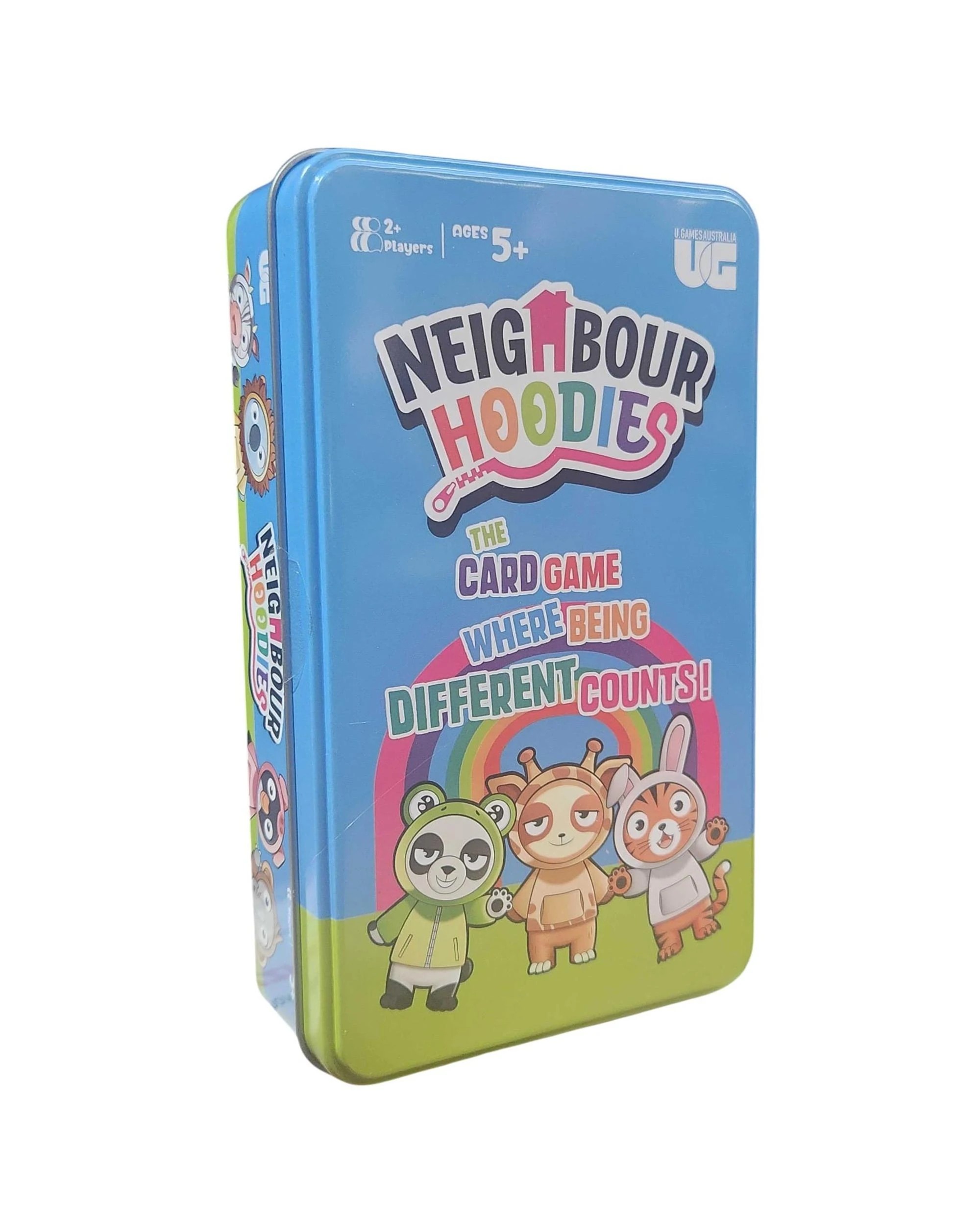1 Neighbour Hoodies Card Game Tin, 1 of 5