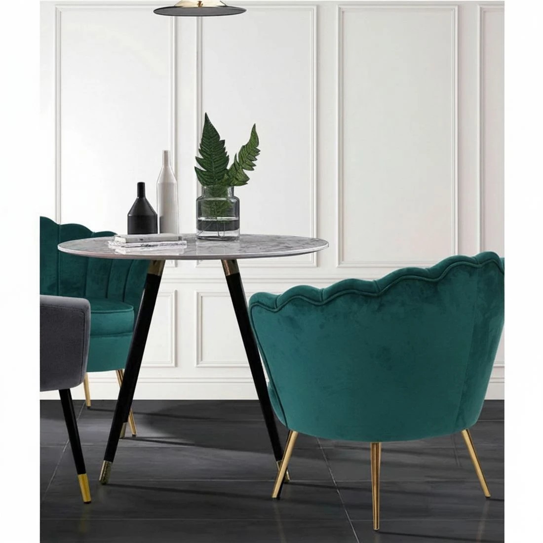 5 Artiss Armchair Velvet  Green Callista - Green, 5 of 7