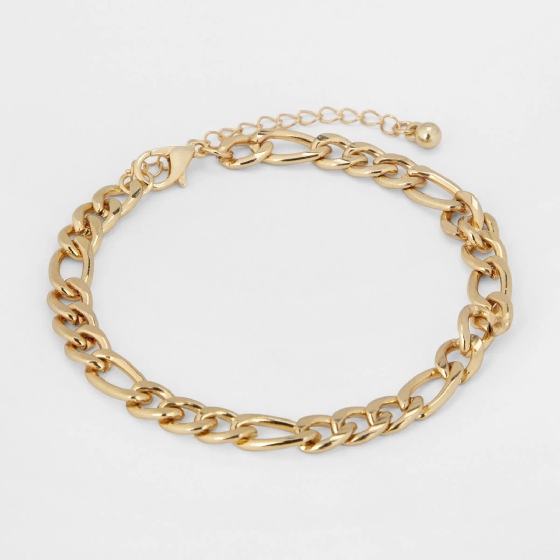 2 5 Pack Chain and Diamante Bracelet - Gold Tone, 2 of 8