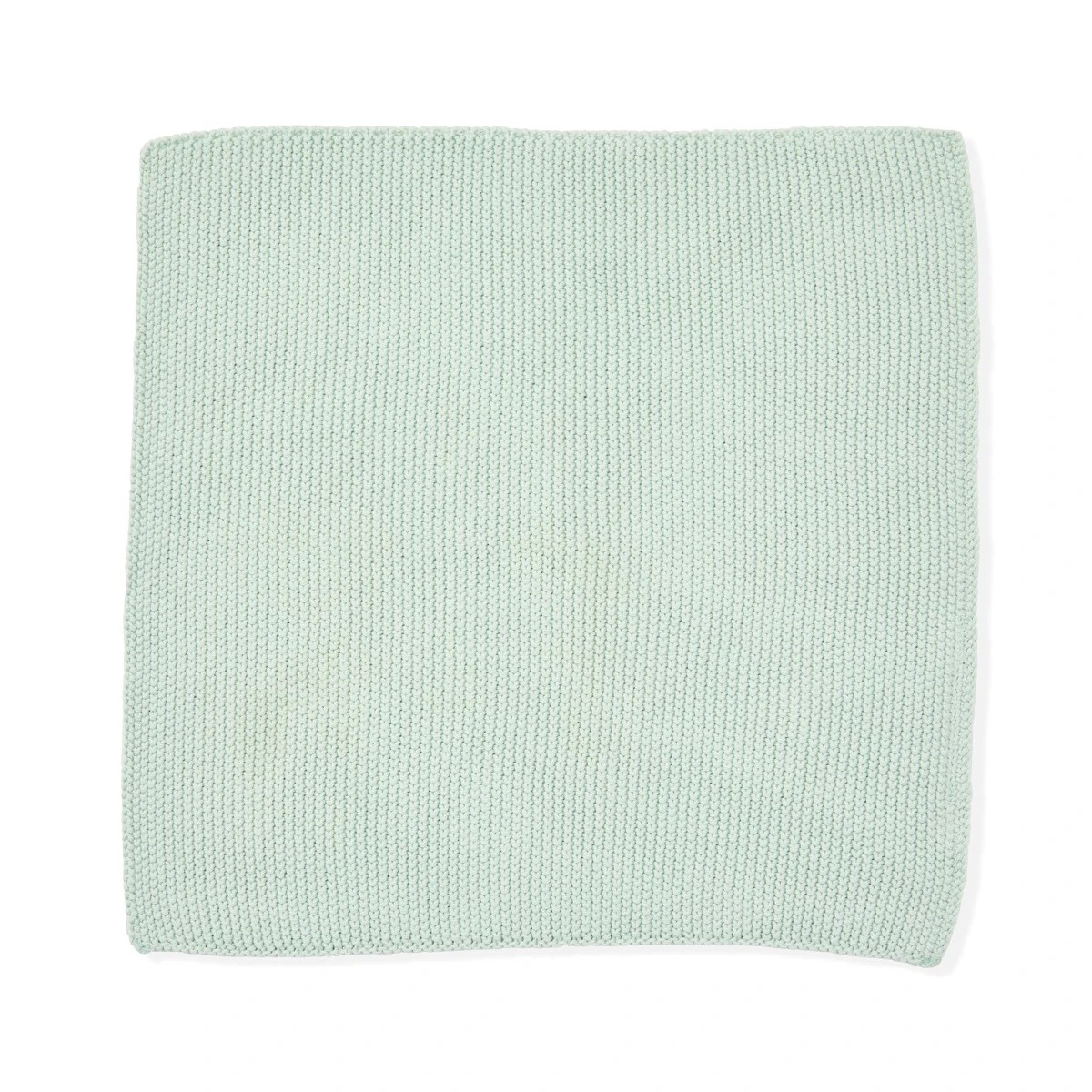 4 Pack of 3 Knitted Dish Cloths - Green, 4 of 6