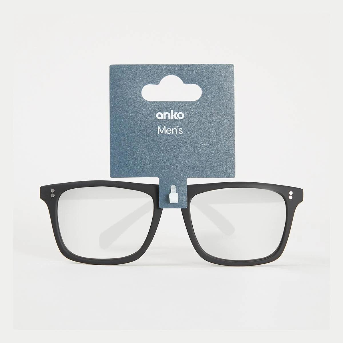 7 Rectangle Sunglasses with Mirror Lens Black, 7 of 7