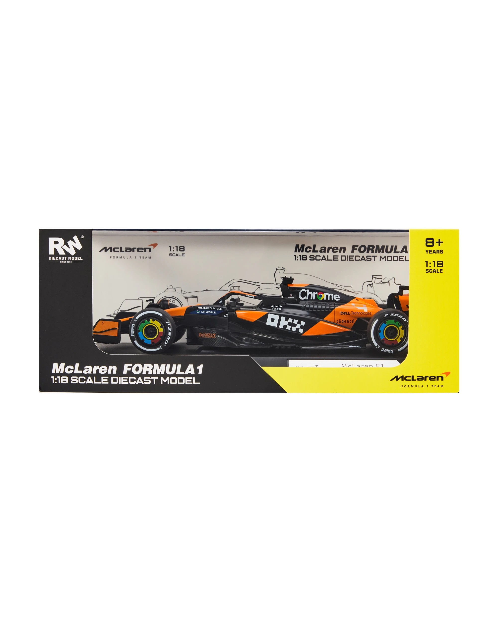 1 McLaren Formula 1 1:18 Scale Die-Cast Model, 1 of 9