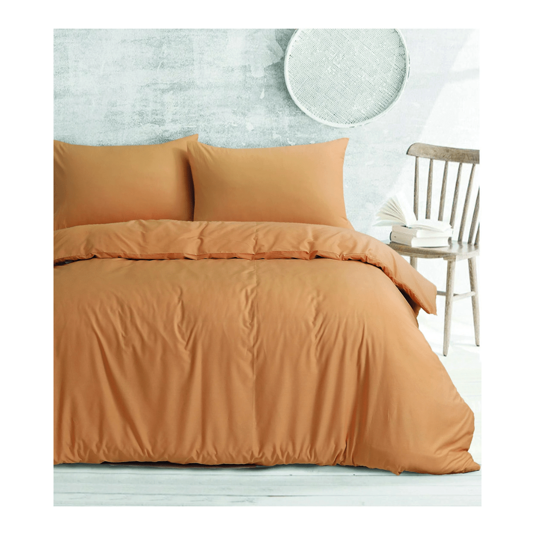 2 Amsons Royale 100% Cotton Quilt Cover Set — King Single, Light Yellow - Yellow, 2 of 2