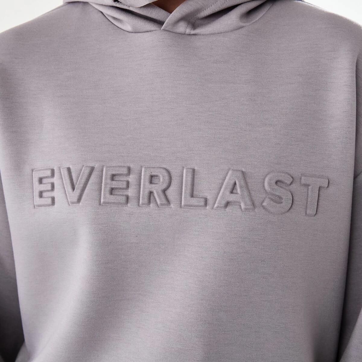 6 Everlast Womens Scuba Hoodie Deep Taupe, 6 of 7