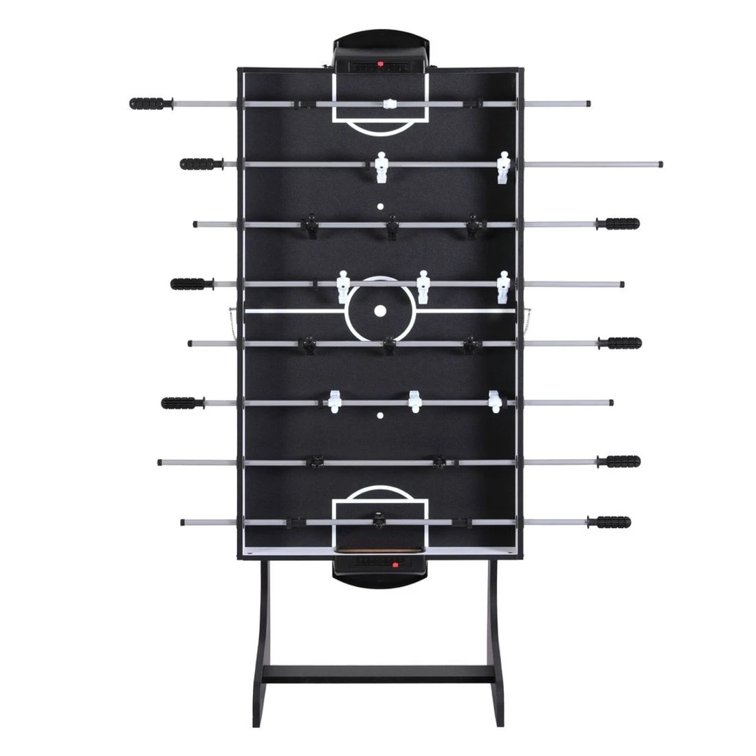 3 Everfit 4-in-1 Soccer Table Foldable Game Foosball Table Tennis Pool Hockey - Blue, 3 of 8
