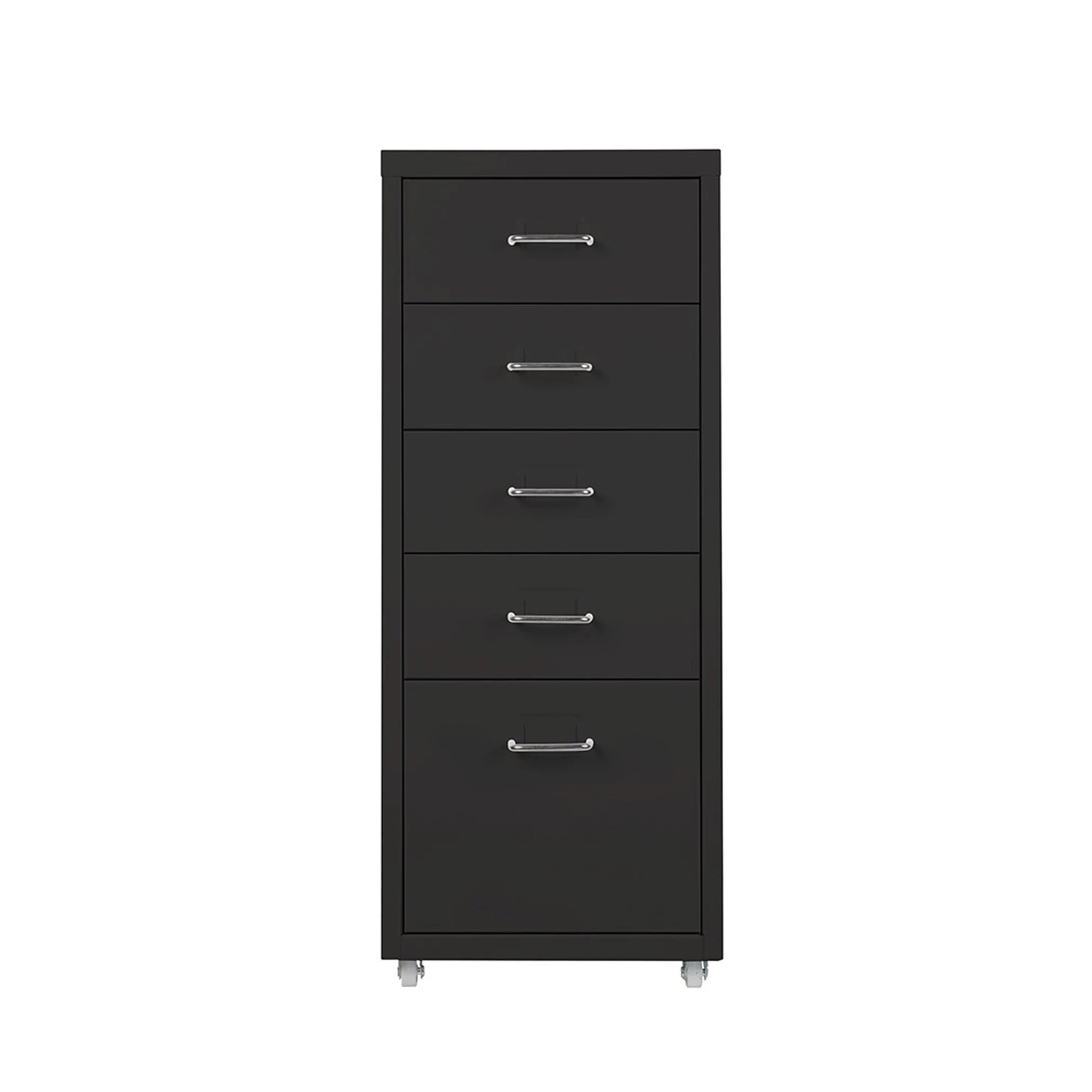 7 Levede 5 Tiers Office Drawers - Black, 7 of 7