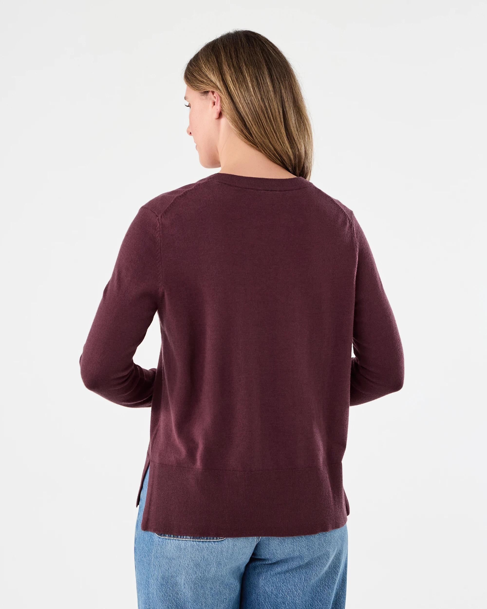 3 Crew Lightweight Jumper Red Royale, 3 of 6