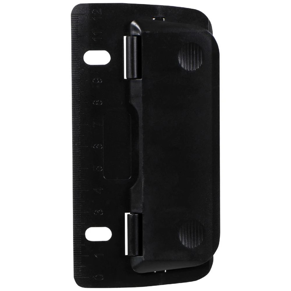 1 ColourHide Bindermate 2 Hole Punch Black, 1 of 2