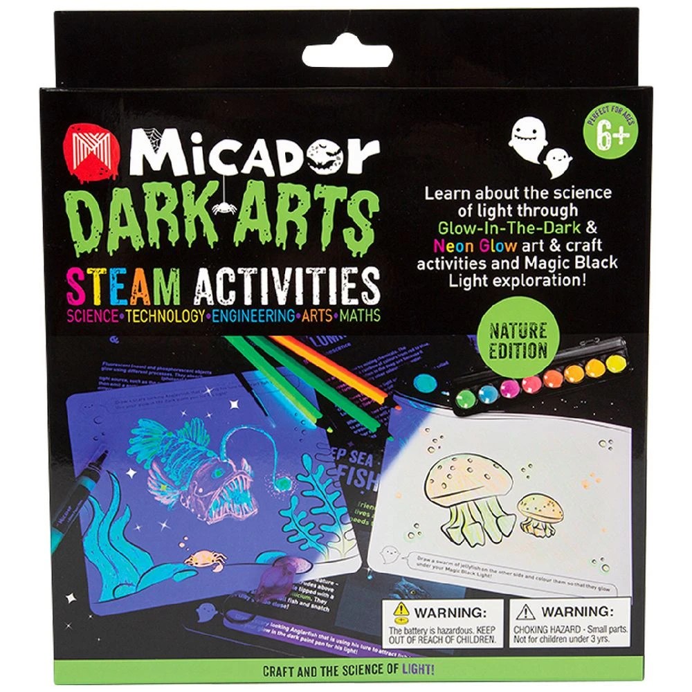 1 Micador Dark Arts STEAM Activities Nature Pack, 1 of 5