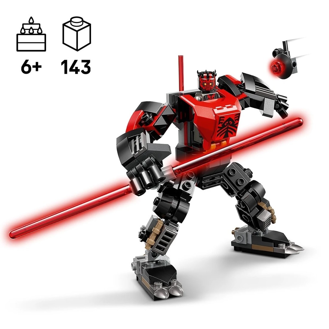 8 LEGO Star Wars Darth Maul Mech 75411, 8 of 9