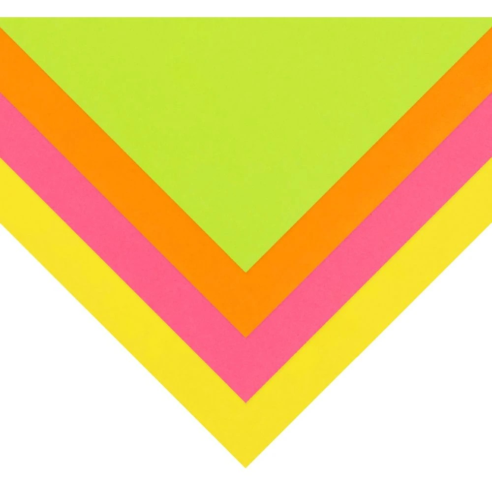 2 Quill A4 Paper Fluoro Assorted 250 Pack, 2 of 2