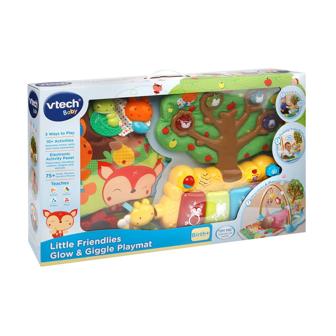 1 VTech Glow and Giggle Playmat, 1 of 2
