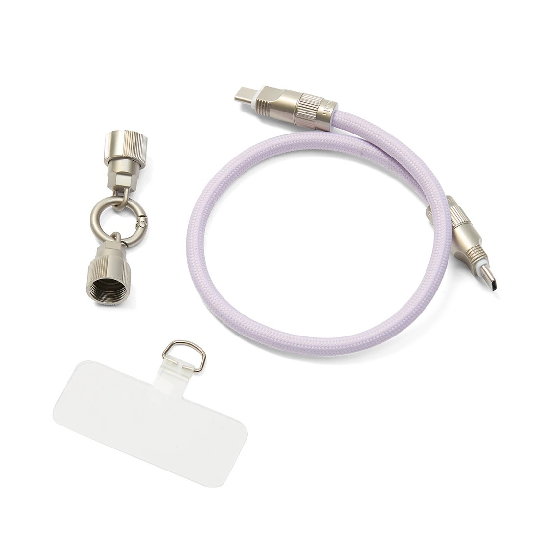 6 Wrist Strap Charging Cable - Lavender, 6 of 9