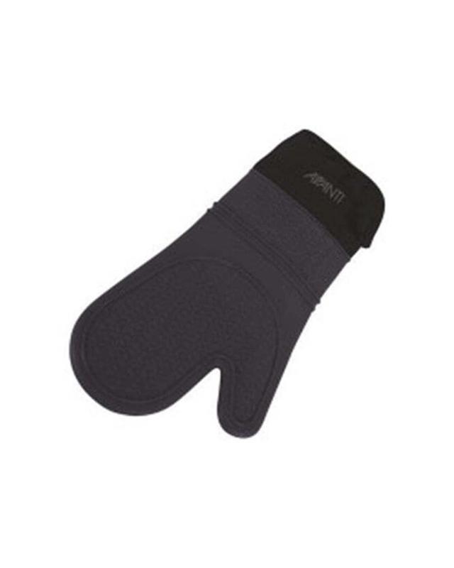 AVANTI Silicone 37cm Oven Glove Pot Holder Mitt Heat Resistant Non Slip - 