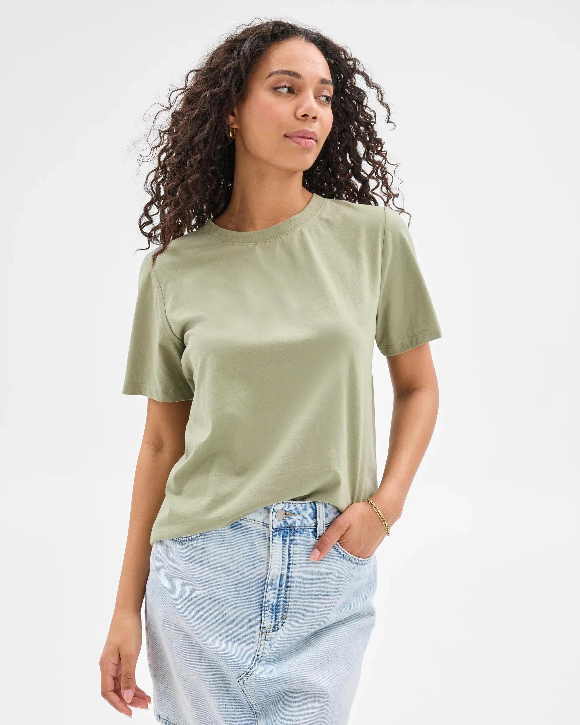 1 Target Australian Cotton Classic T-Shirt MATCHA, 1 of 6