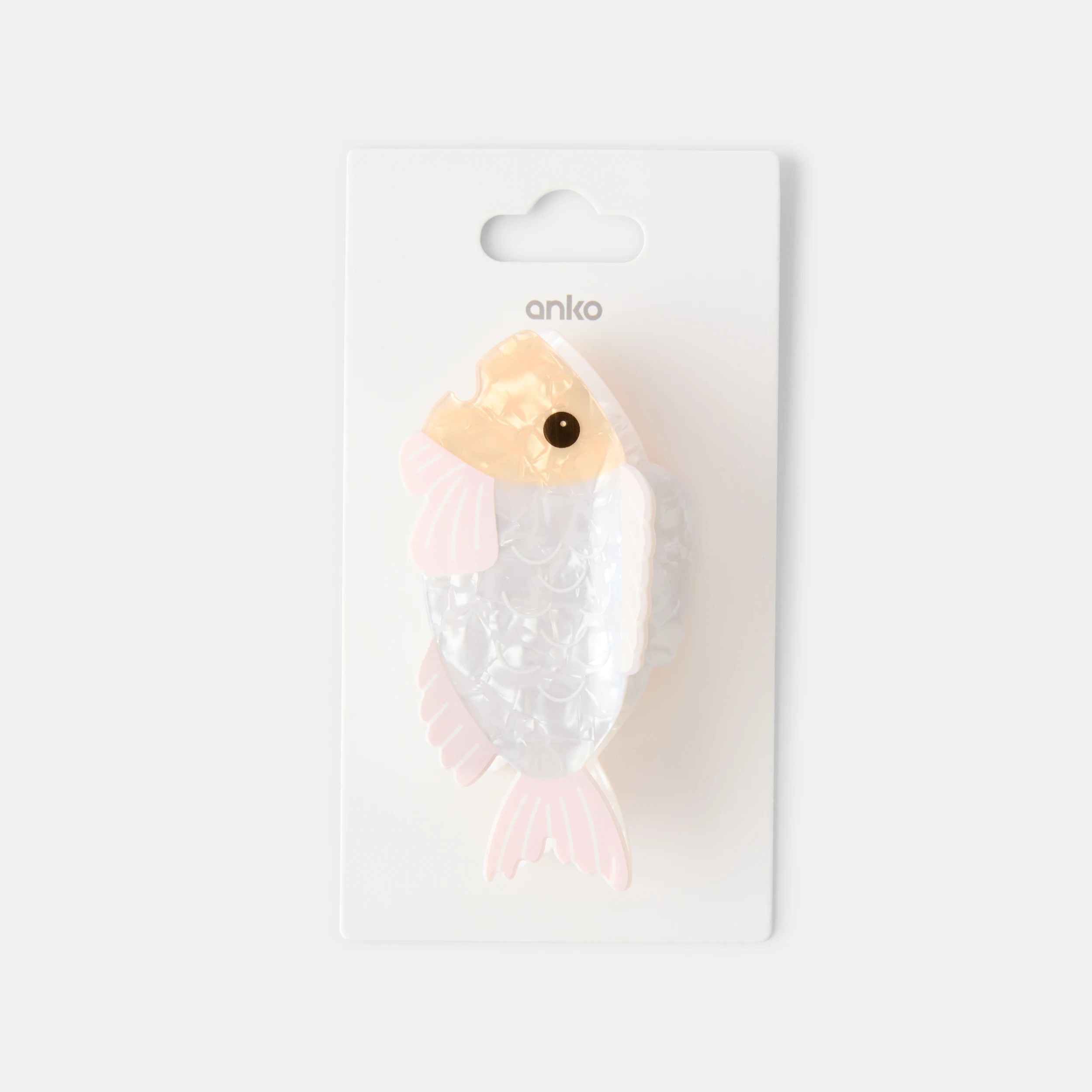 4 Pink Novelty Fish Claw Hair Clip, 4 of 4