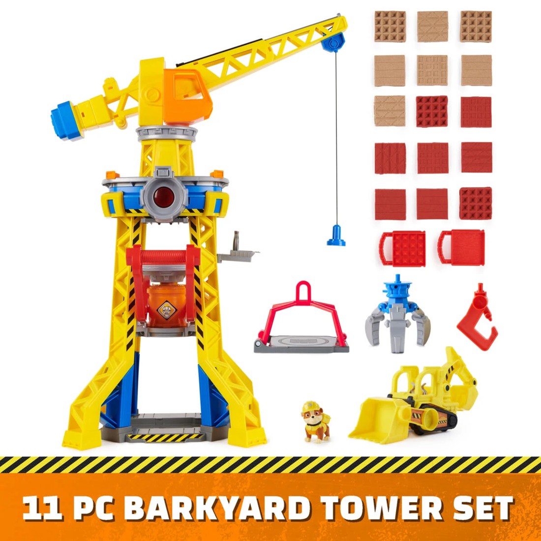 6 Rubble & Crew Bark Yard Crane Tower Playset, 6 of 10