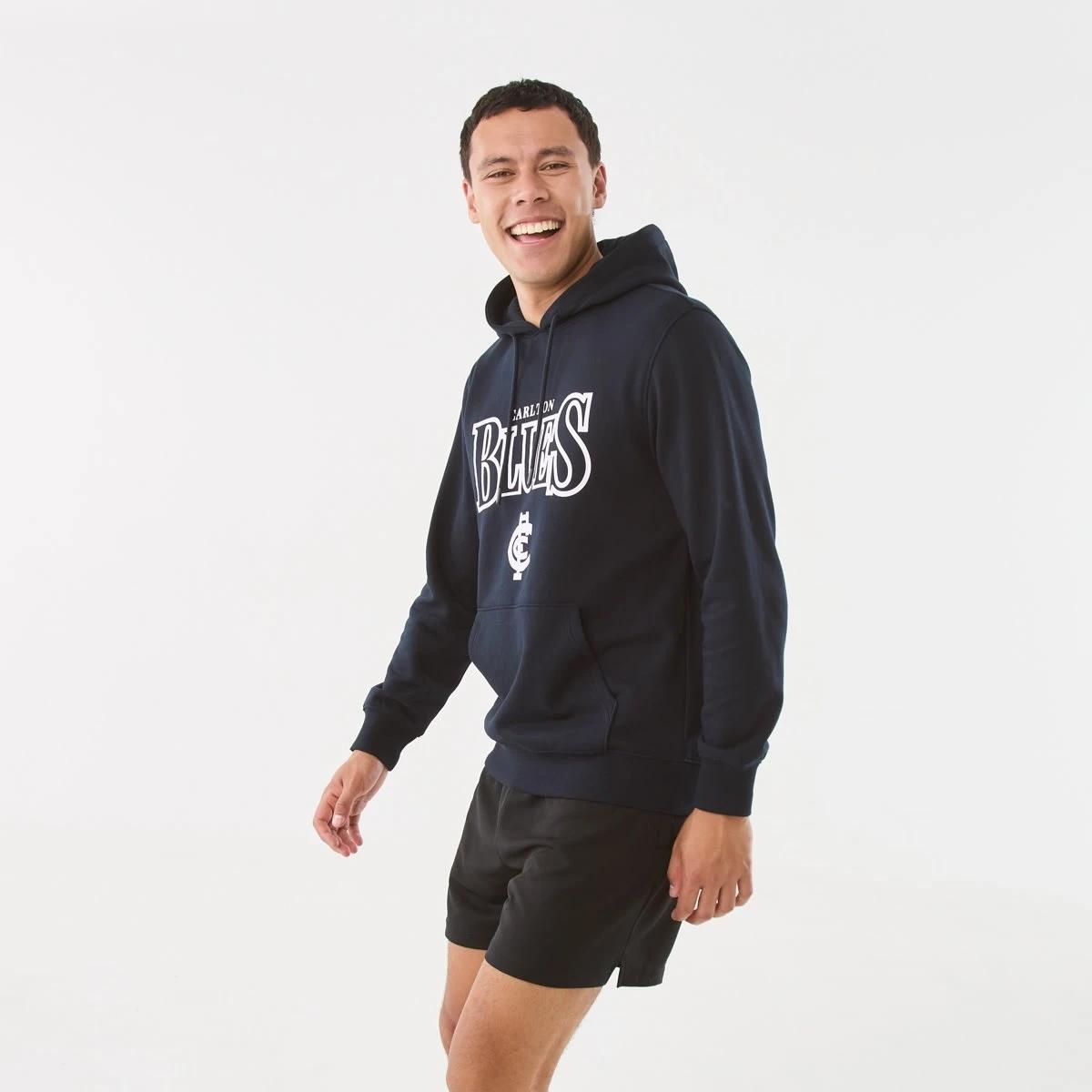 2 Official AFL Adult Hoodie Carlton, 2 of 7
