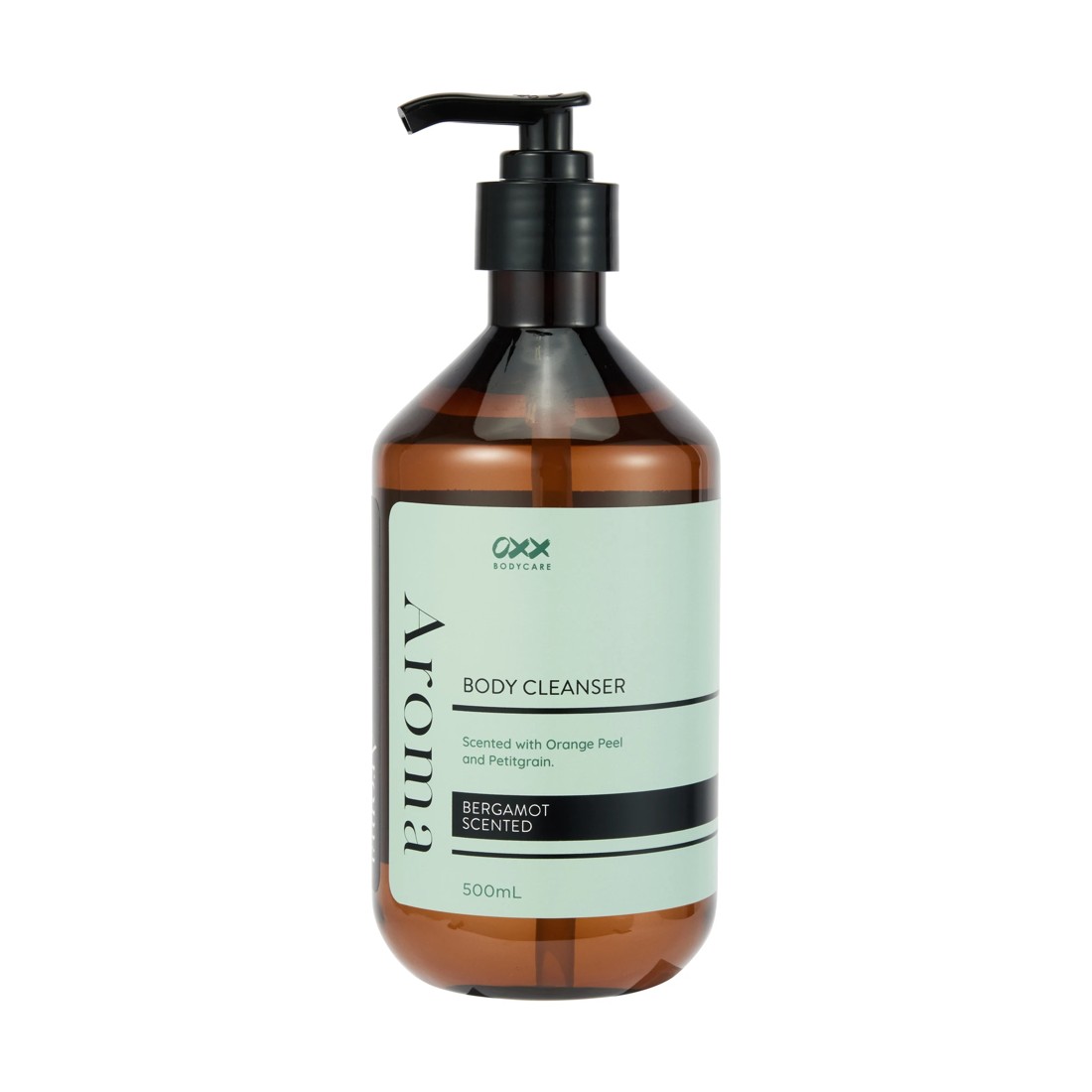 1 OXX Bodycare Aroma Body Cleanser 500ml - Bergamot, Orange Peel and Petitgrain Scented, 1 of 3