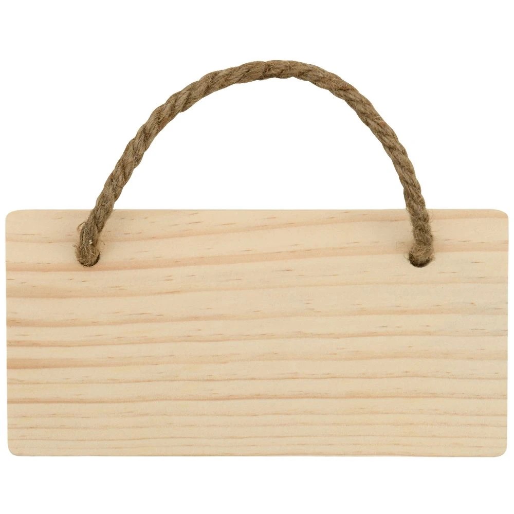 2 Born Wooden Hanging Sign Small, 2 of 2