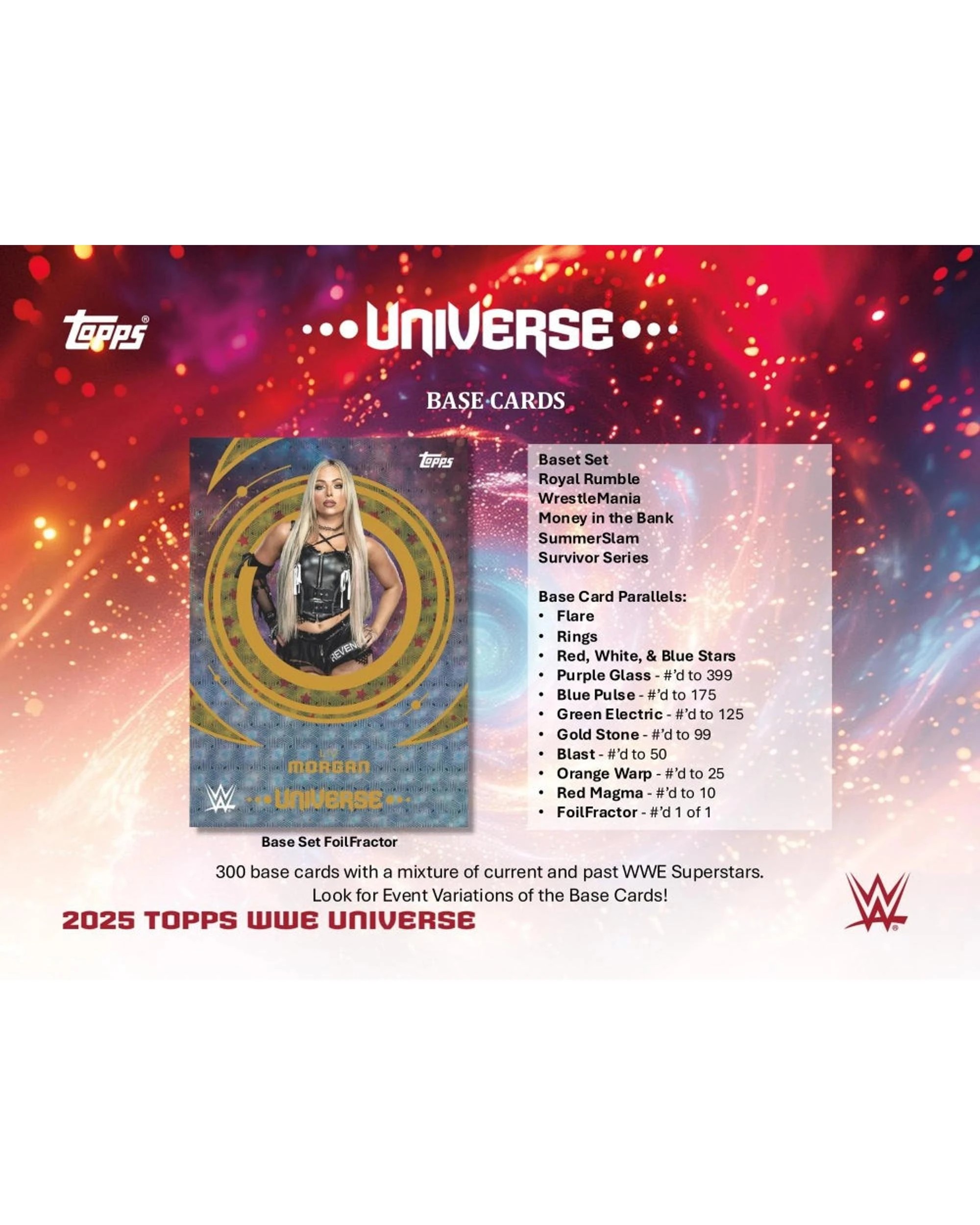 8 Topps WWE Universe Wrestling Hobby Box, 8 of 10