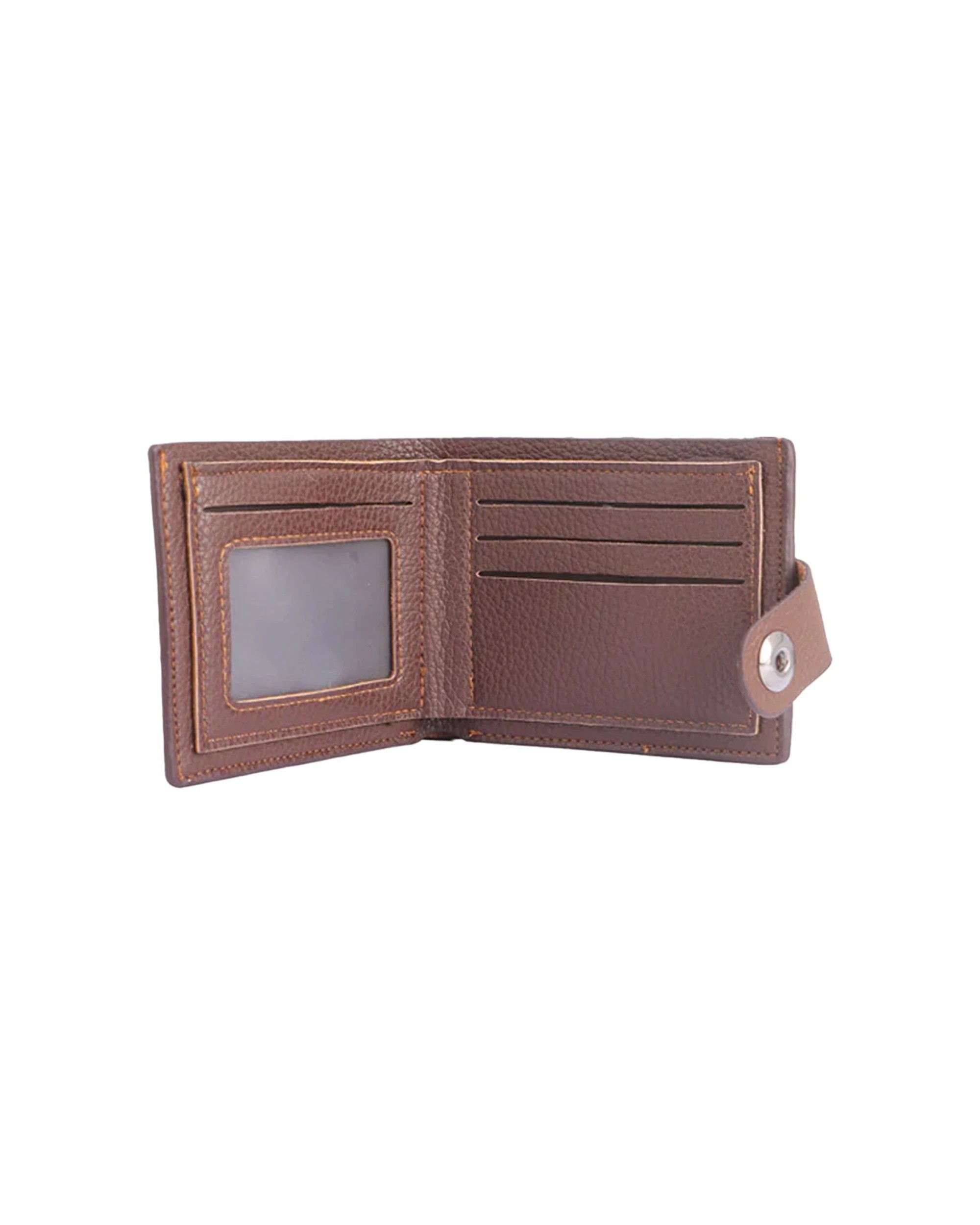 3 Mens Republic Watch Set With Leather Wallet Alloy Watch Gift Box - Brown, 3 of 3