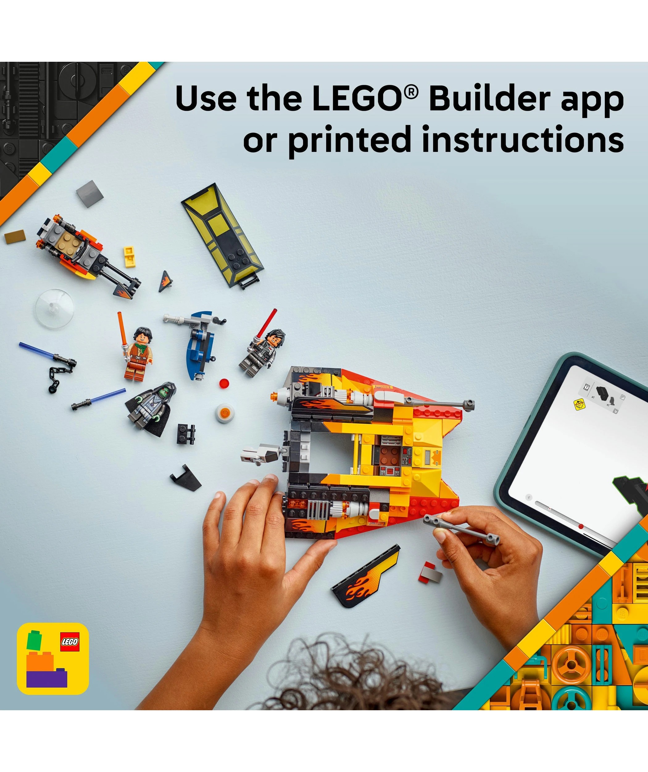 7 LEGO Star Wars The Force Burner Snowspeeder 75414, 7 of 10