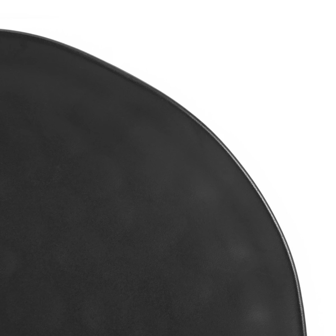 3 Black Hammered Dinner Plate, 3 of 6