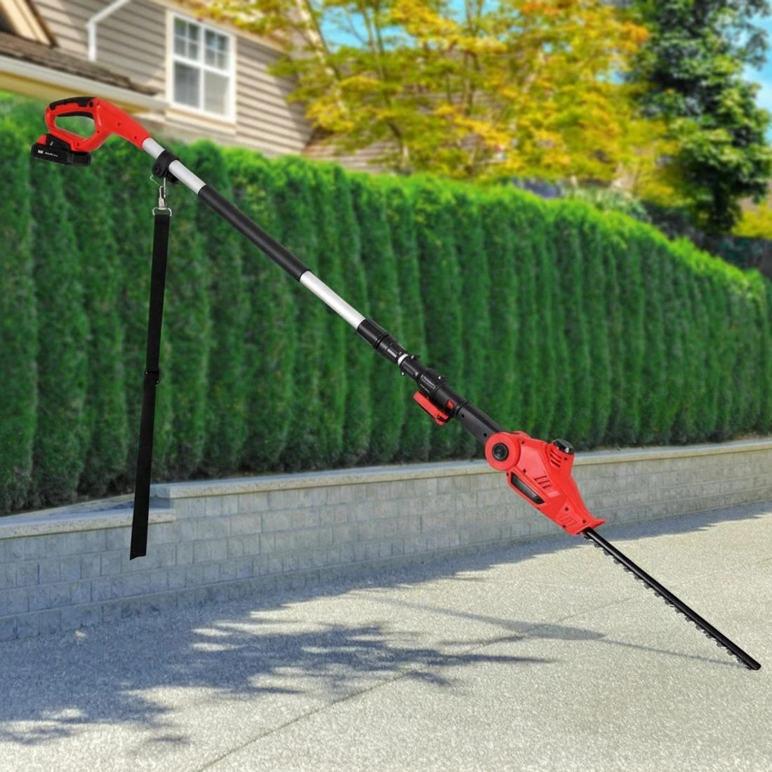 6 Giantz Cordless Pole Hedge Trimmer Garden Pruner Electric Cutter - Multi, 6 of 6