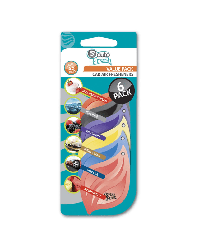Autofresh Car Air Fresheners - Pack 
