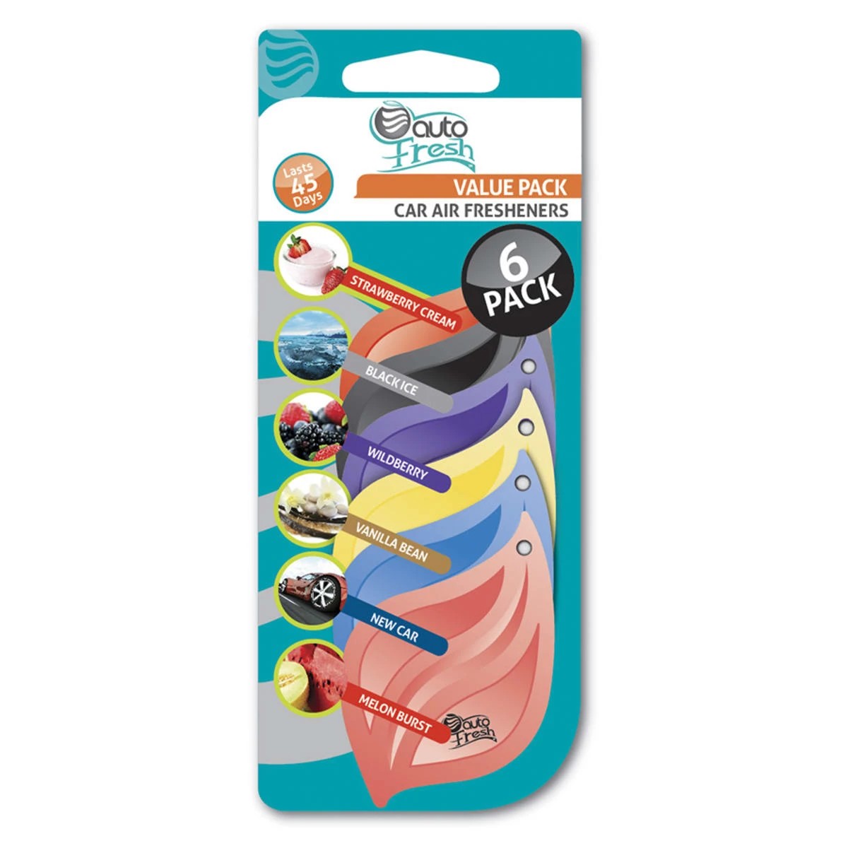 1 Autofresh Car Air Fresheners - Pack of 6, 1 of 2