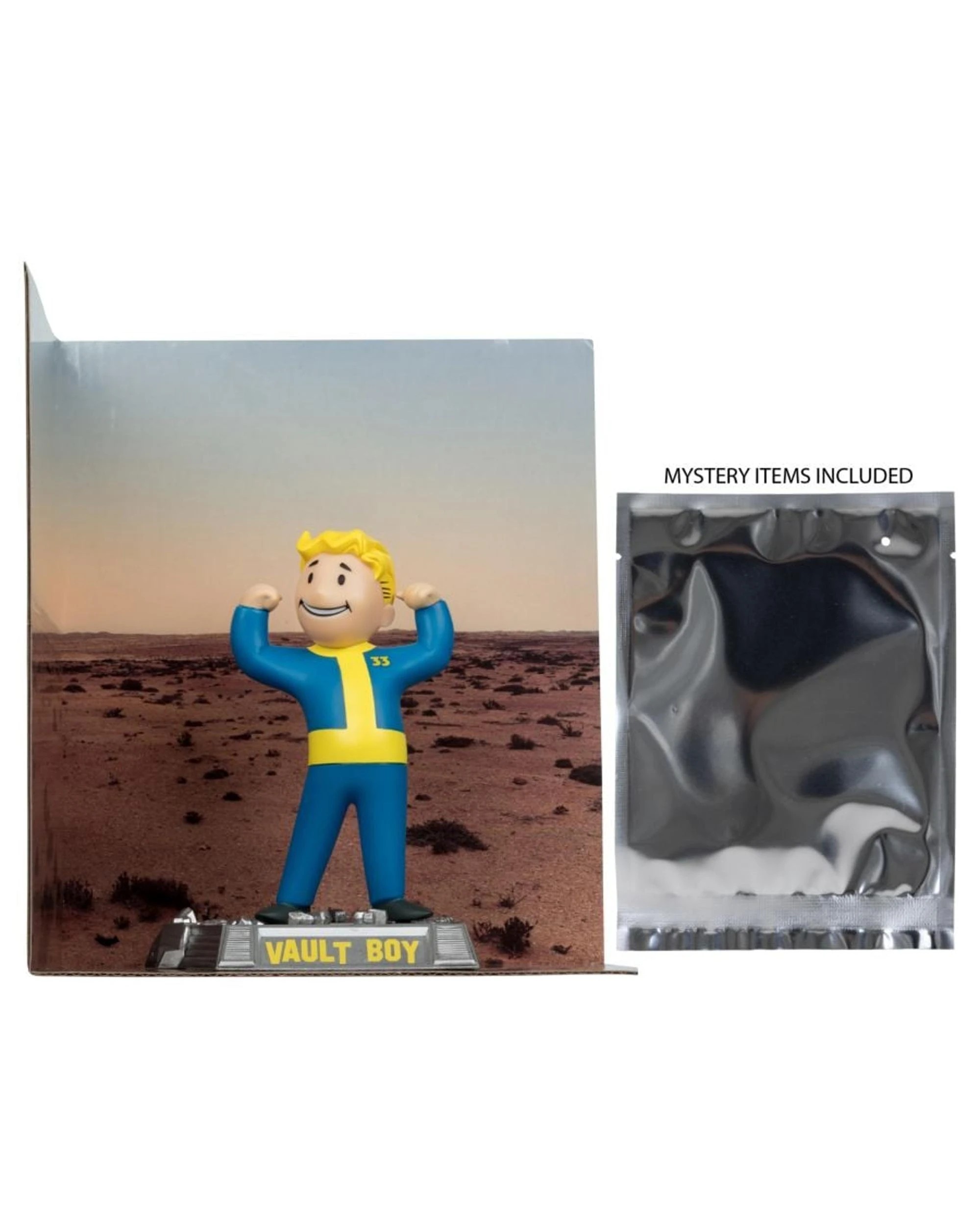 6 Movie Manics Fallout TV Season 2 Vault Boy Version 1 6 inch Posed Figure, 6 of 10
