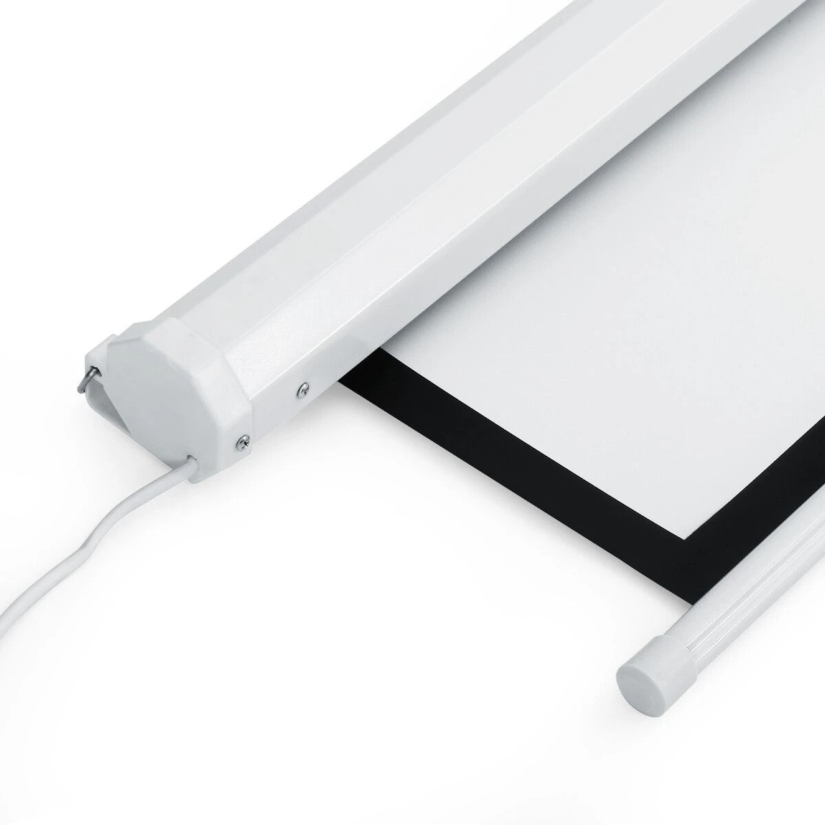 3 AUSWAY 100 Inch Projector Screen Large Motorised Electric Ceiling Wall Mounted, 3 of 6
