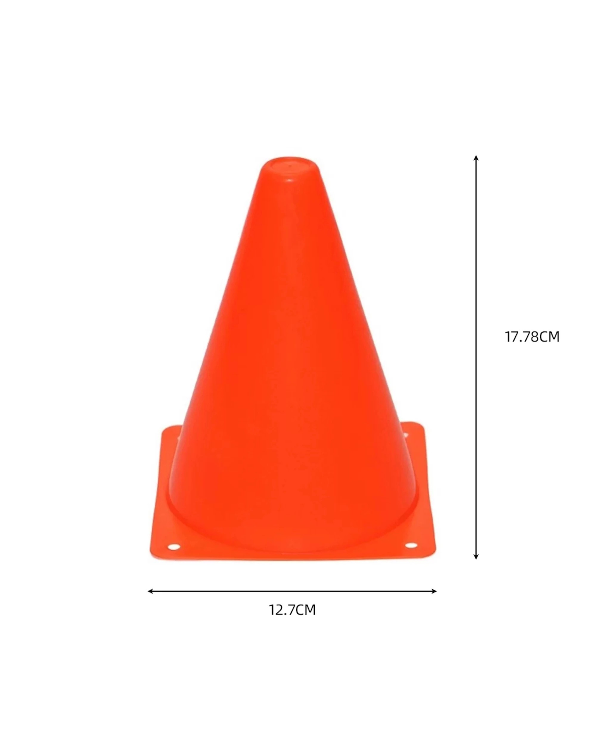 3 Partyrama Orange Traffic Cone 17cm - Orange, 3 of 4