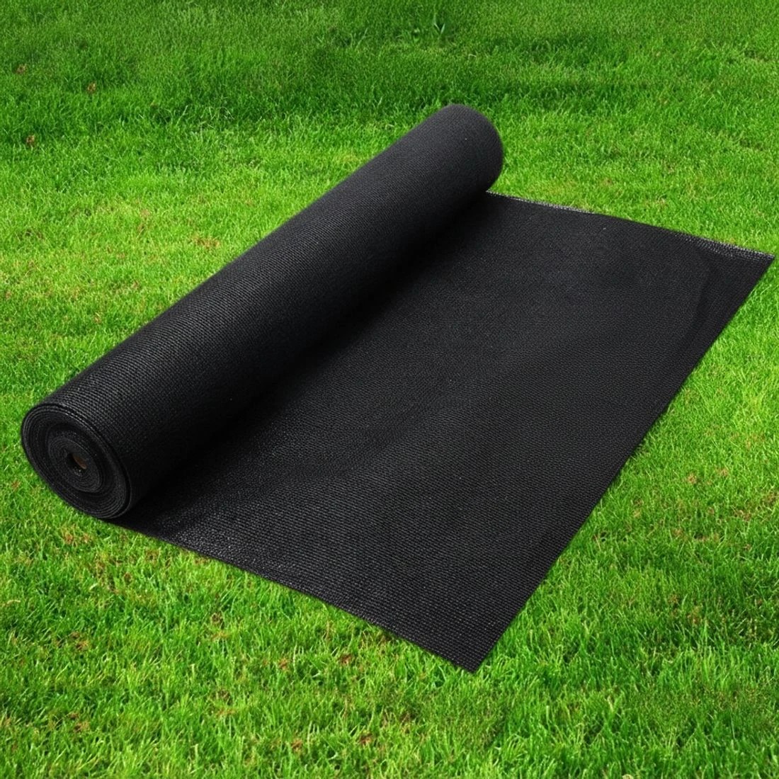 5 Instahut 70% Shade Cloth 1.83x50m Shadecloth Sail Heavy Duty - Black, 5 of 7