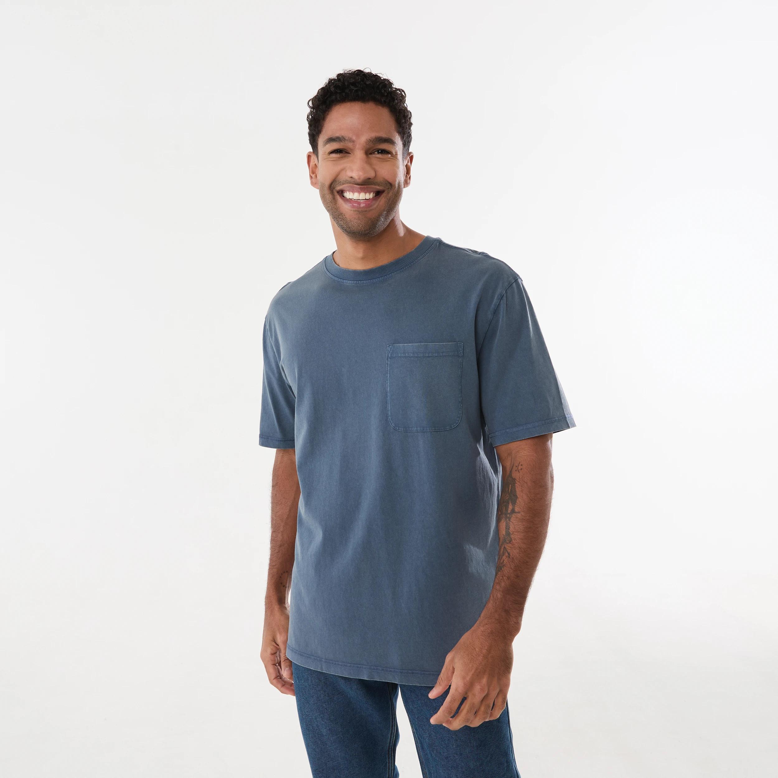 1 Garment Dyed T-shirt FADED OMBRE, 1 of 5