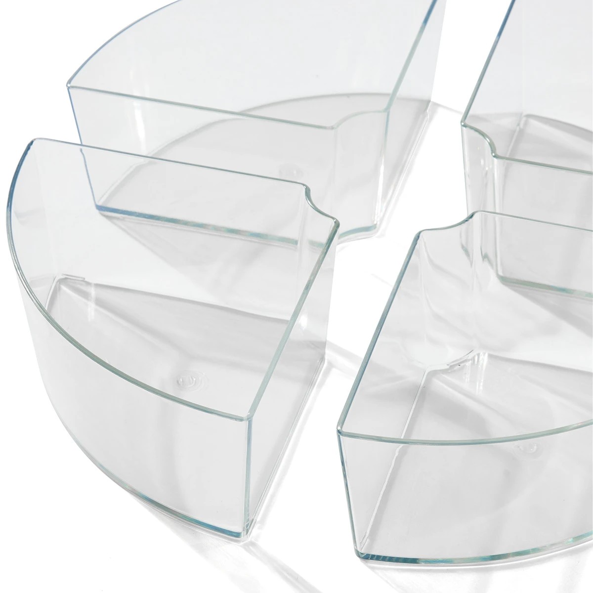 8 Plastic Turntable with Bins, 8 of 9