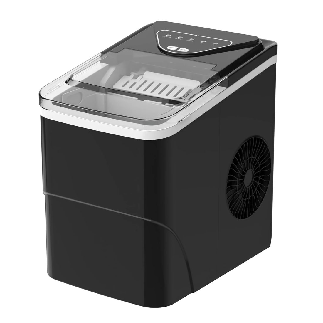 1 Advwin 12kg Ice Maker Portable Ice Maker Machine With Self-cleaning Function, 1 of 8