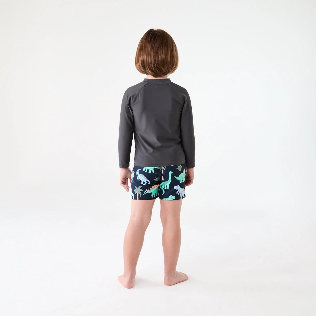 6 Printed Boardshorts DINO SCRIBBLE DRESS BLUE, 6 of 6
